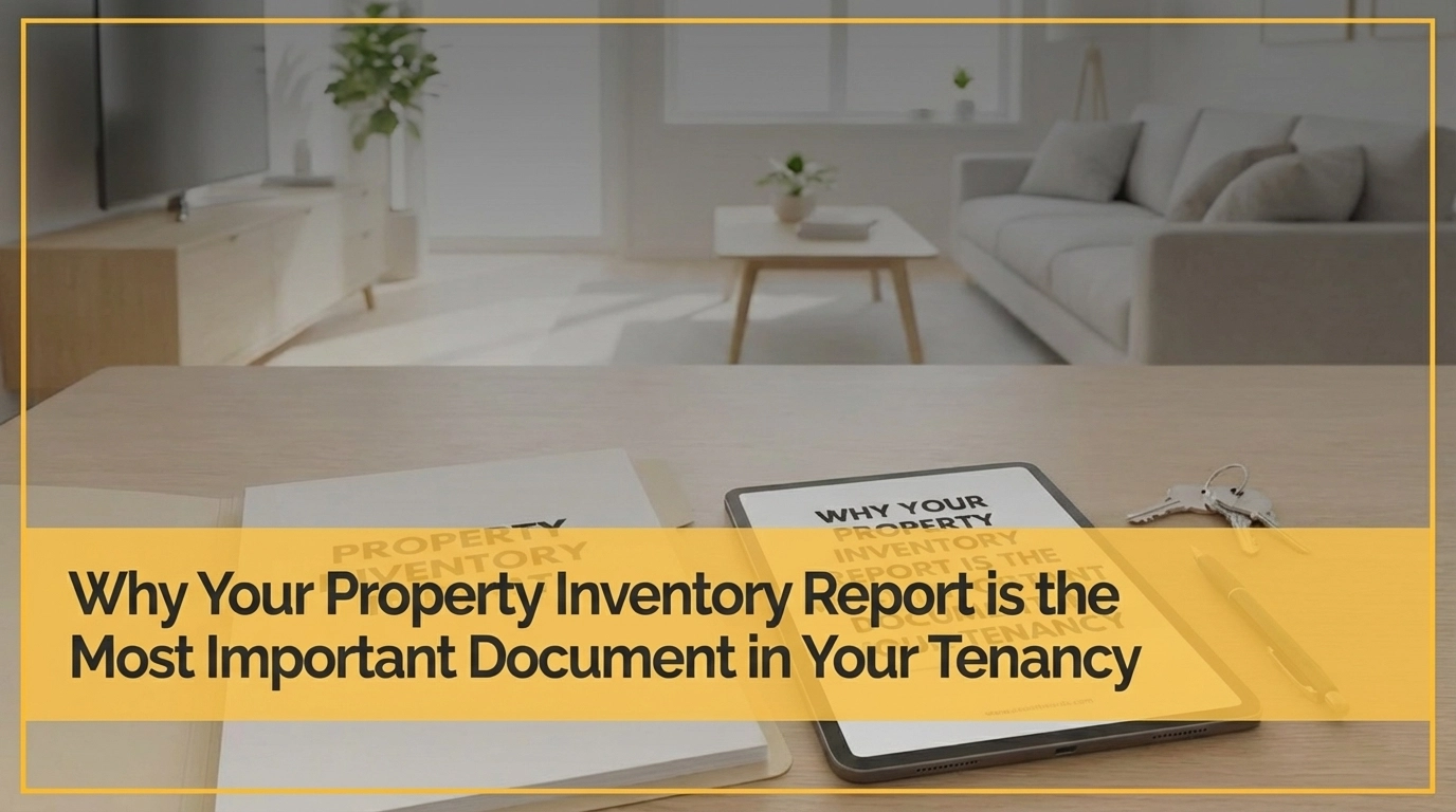 Why Your Property Inventory Report is the Most Important Document in Your Tenancy
